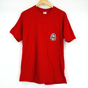 Vintage Carpenters Union Line T-Shirt Large Local 1977 USA Skull Double Sided